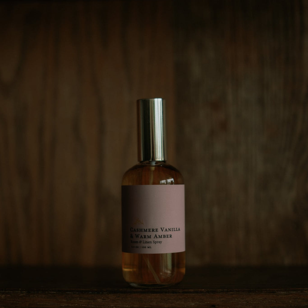 Cashmere Vanilla & Warm Amber I  Room & Linen Spray