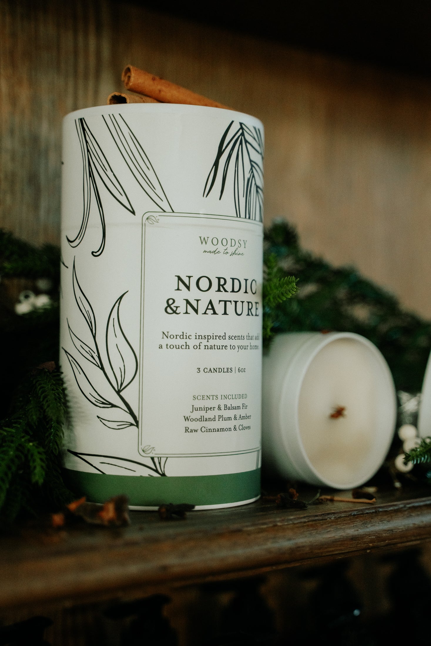 Nordic & Nature 3 Candle Gift Set