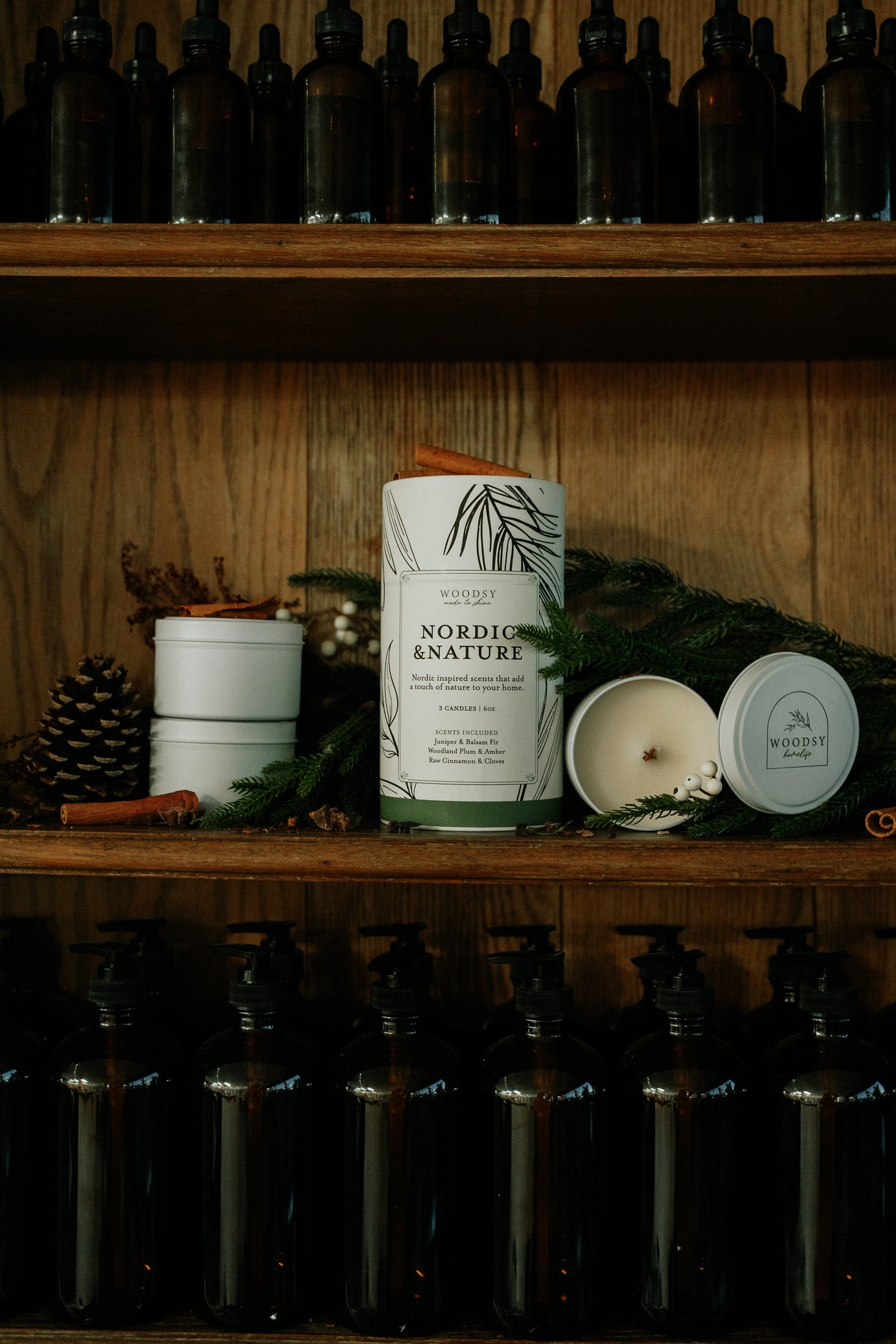 Nordic & Nature 3 Candle Gift Set