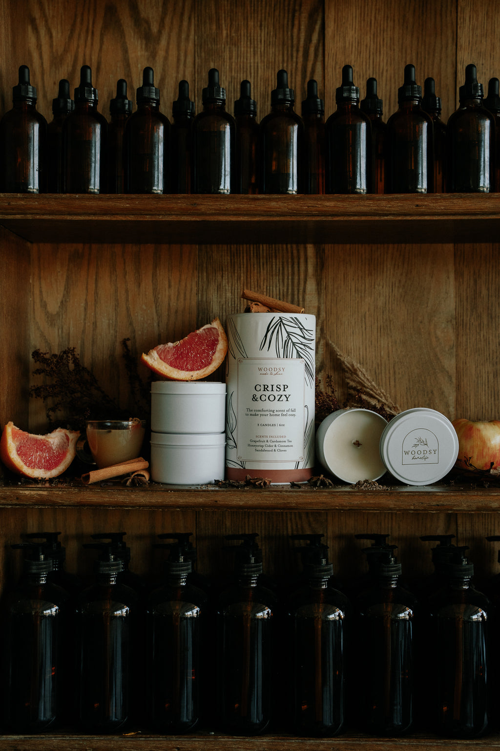 Crisp & Cozy - 3 Candle Gift Set