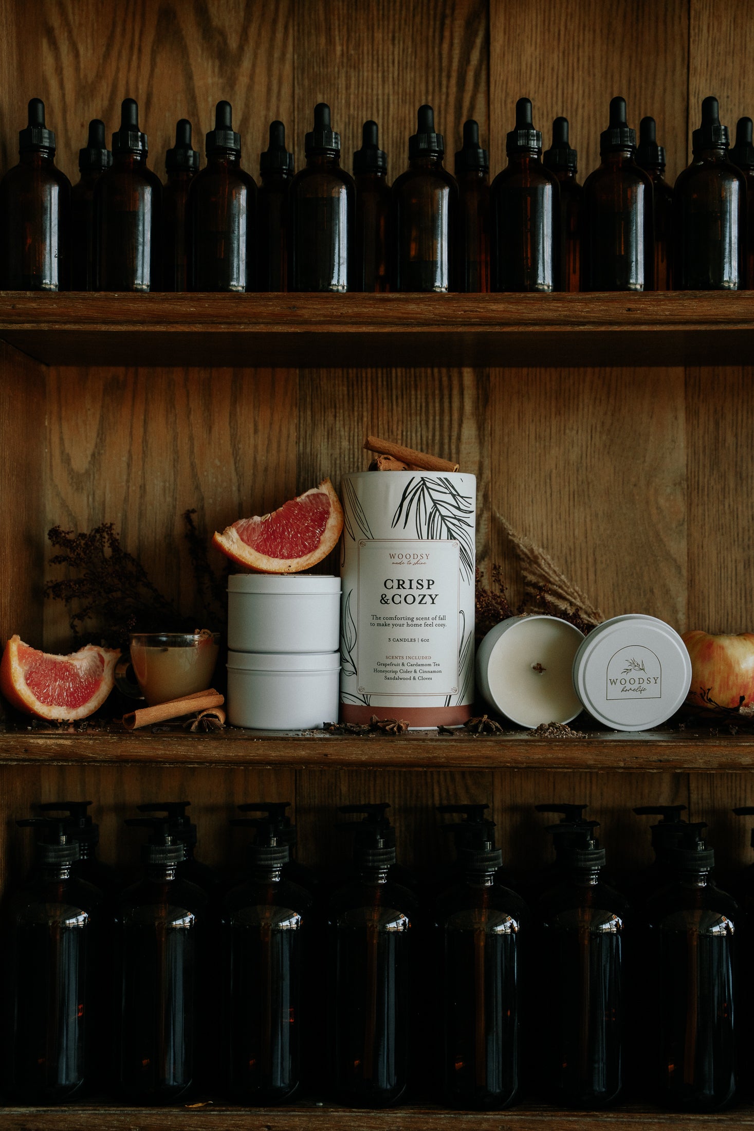 Crisp & Cozy - 3 Candle Gift Set
