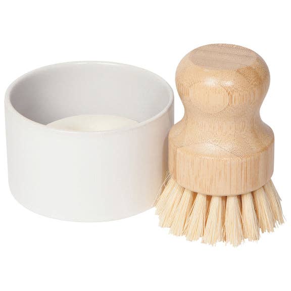 Dish Brush and Soap Set of 3