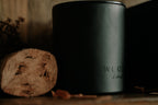 Driftwood & Vetiver -12oz | Black Lid Boxed Candle