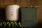 Eucalyptus Mint & Wild Rosemary   l Gold Lid Candle & Boutique Box