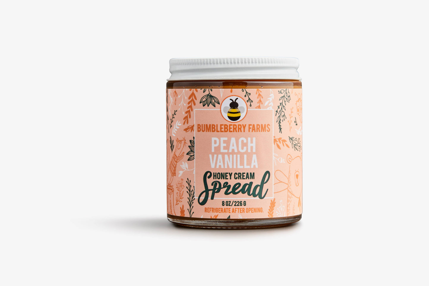 NEW! Peach Vanilla Honey Cream Spread