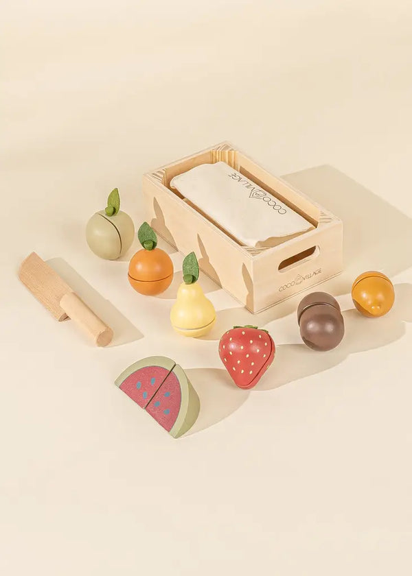 Woodsy Kids- Wooden Fruits Play Set