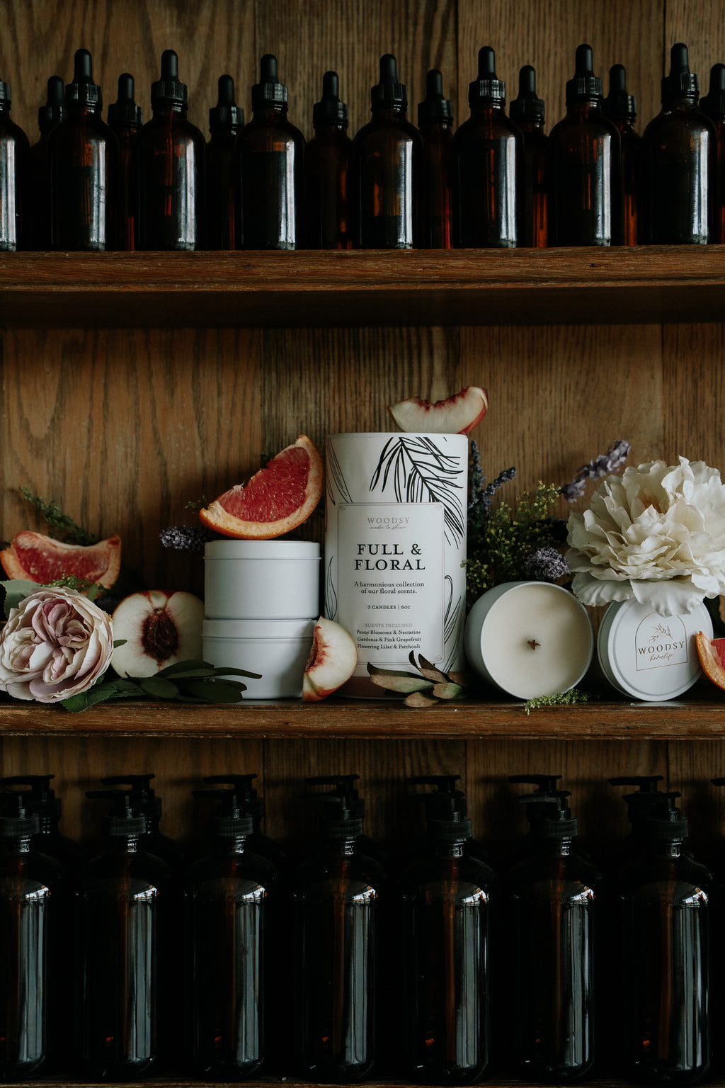 Full & Floral - 3 x 6oz Candle Gift Set