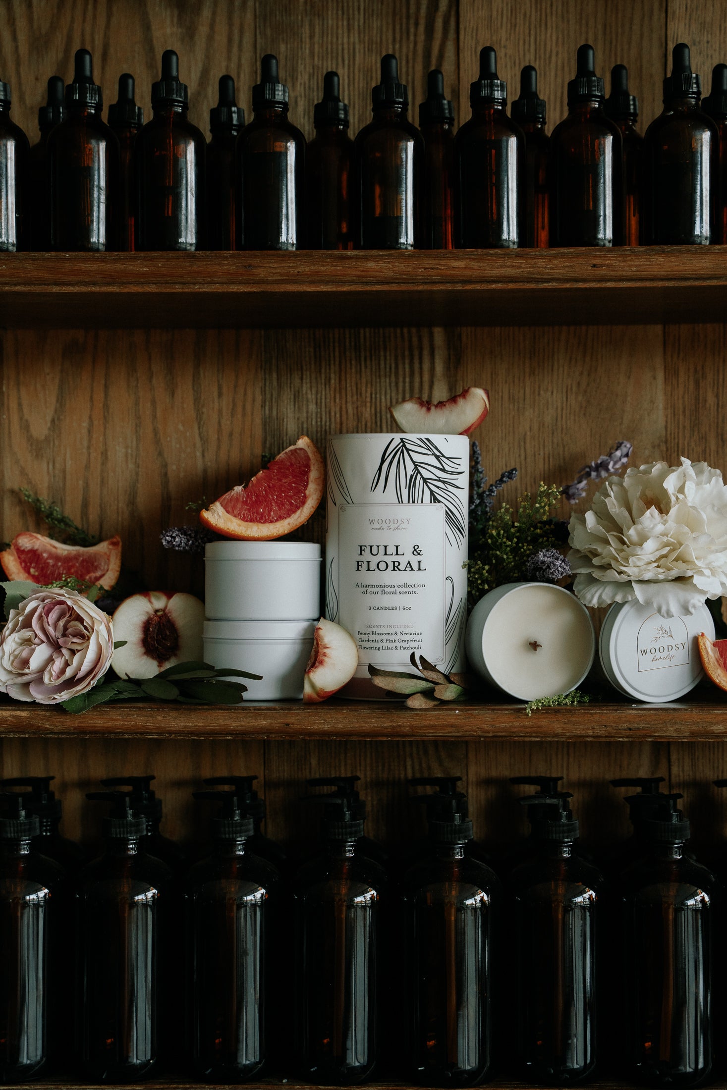 Full & Floral - 3 x 6oz Candle Gift Set