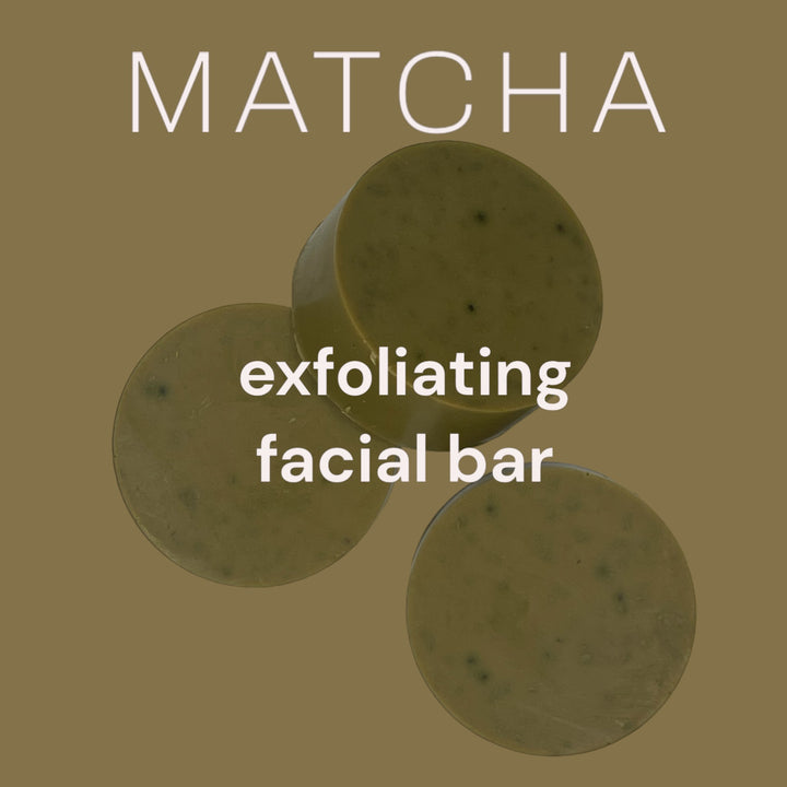 Matcha Exfoliating Facial Bar - Woodsy Naturals
