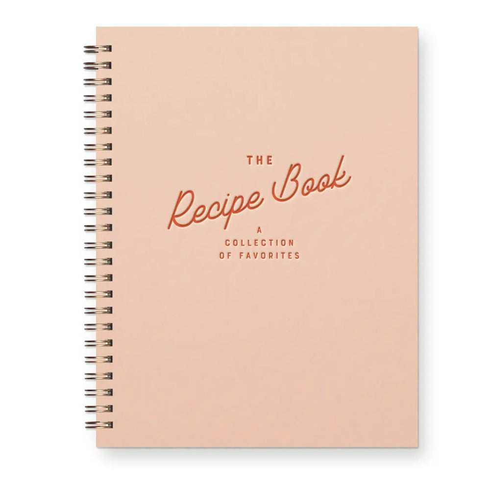 Retro Recipe Book- Seashell Cover