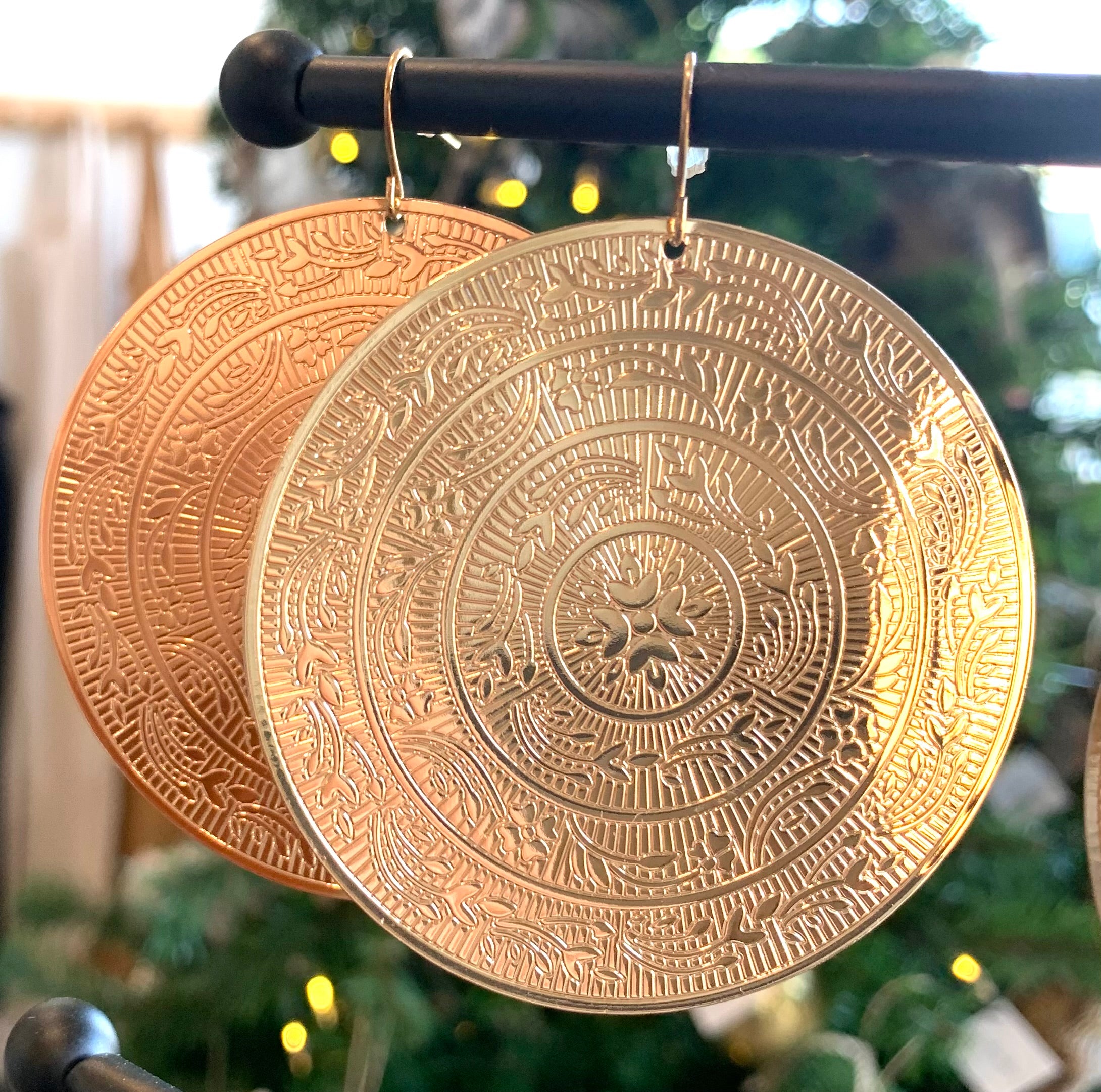 Glam-Mama Earrings - Bronze