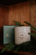 Juniper & Balsam Fir | Gold Lid & Boutique Box 12oz Candle