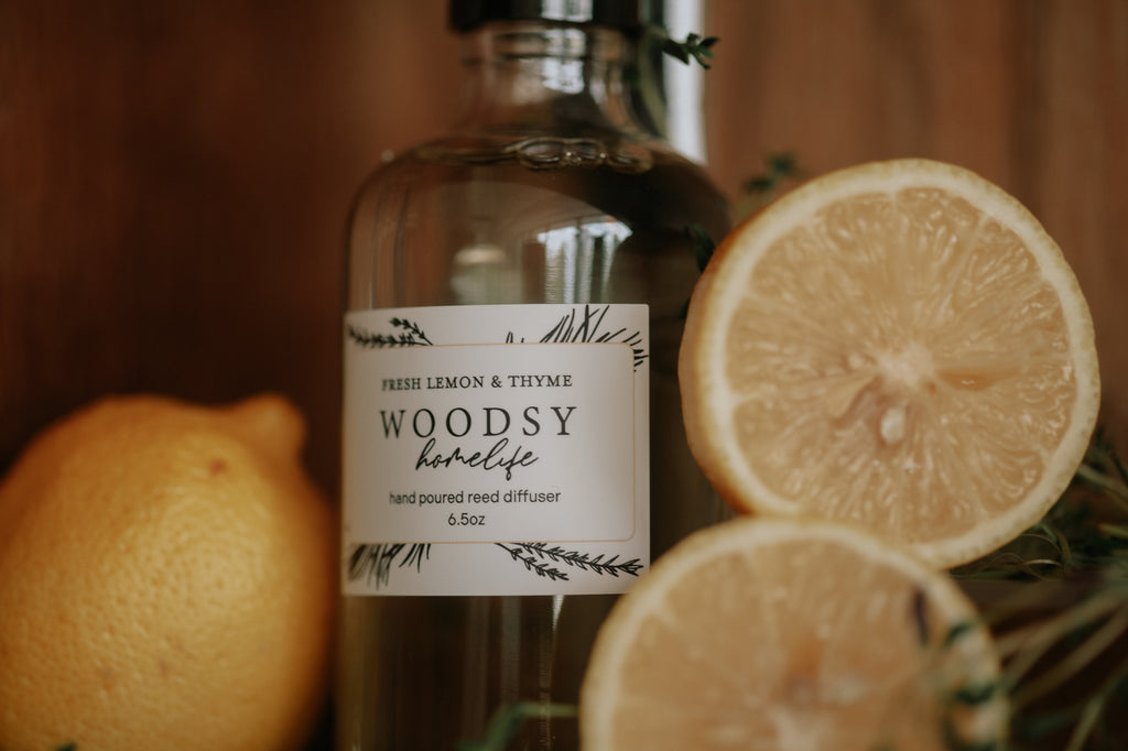 Fresh Lemon & Thyme Reed Diffuser