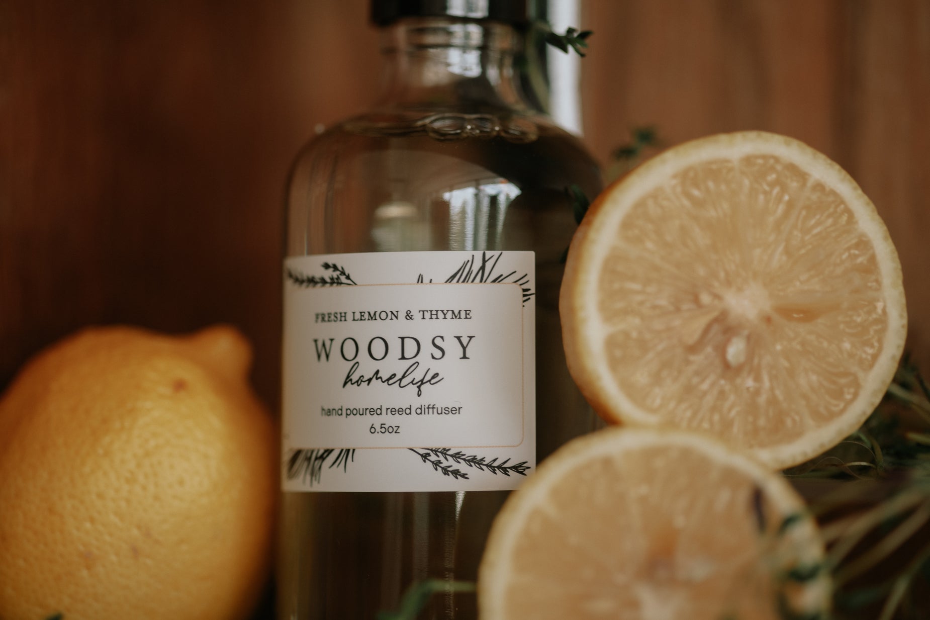 Fresh Lemon & Thyme Reed Diffuser