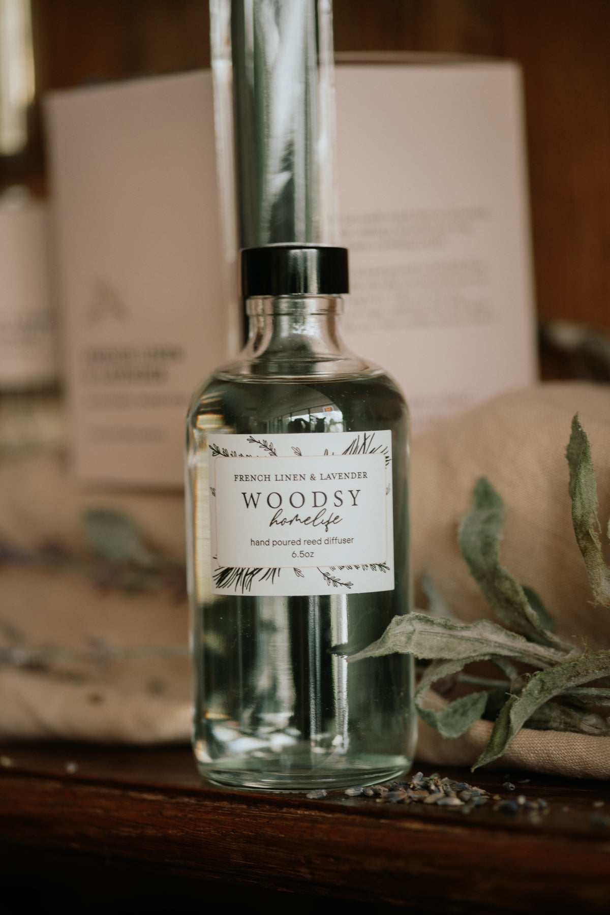 French Linen & Lavender Reed Diffuser