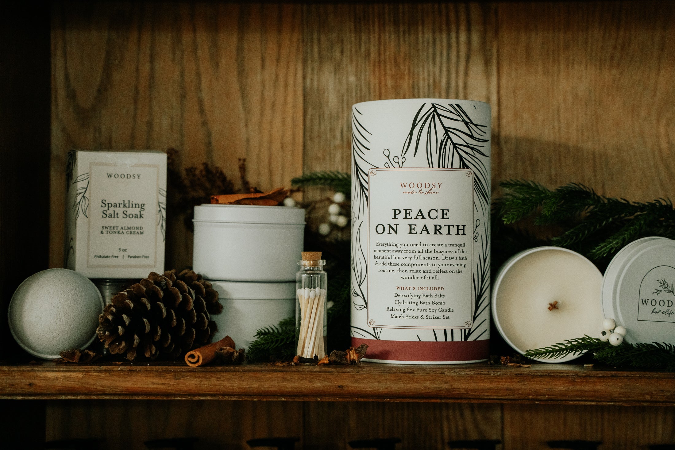 Peace On Earth - Relaxing Bath Gift Set
