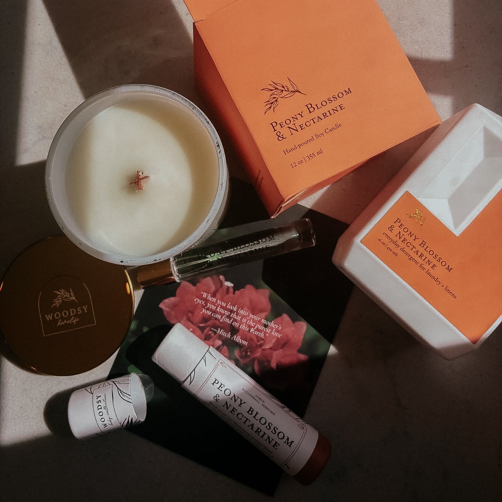 Peony Blossom & Nectarine - Mothers Day Boxed Collection