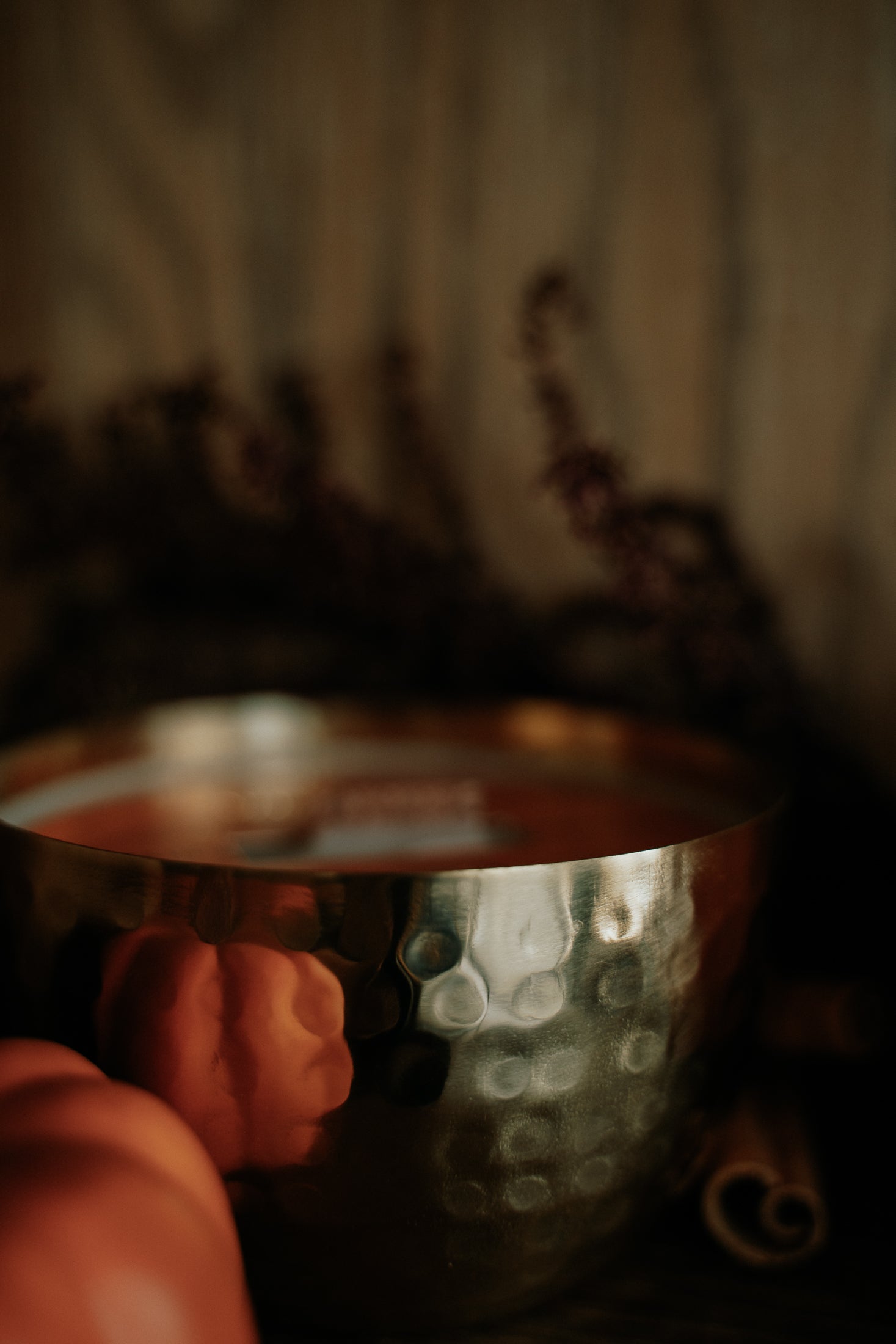 Pumpkin & Persimmons  l  Solid Brass 14oz Soy Candle