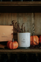 Pumpkin & Persimmons l Gold Lid Candle & Boutique Box