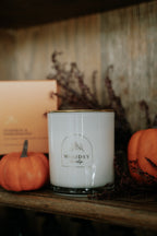 Pumpkin & Persimmons l Gold Lid Candle & Boutique Box