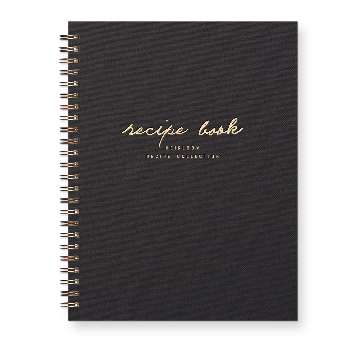 Heirloom Recipe Book (Black)