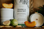 Warm & Beachy | 3 x 6oz Candle Gift Set | Toxin Free & Wooden Wick