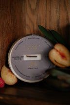 Woodland Plum & Amber  l  Solid Brass 14oz Soy Candle