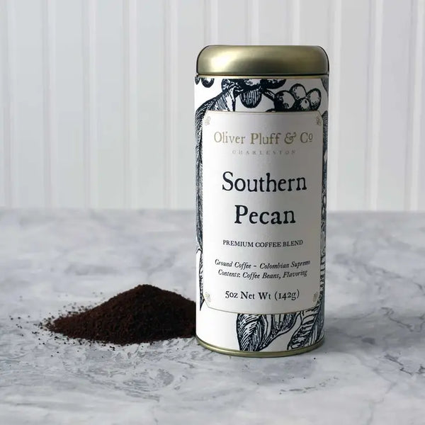 Southern Pecan Ground Coffee - Signature Coffee Tin