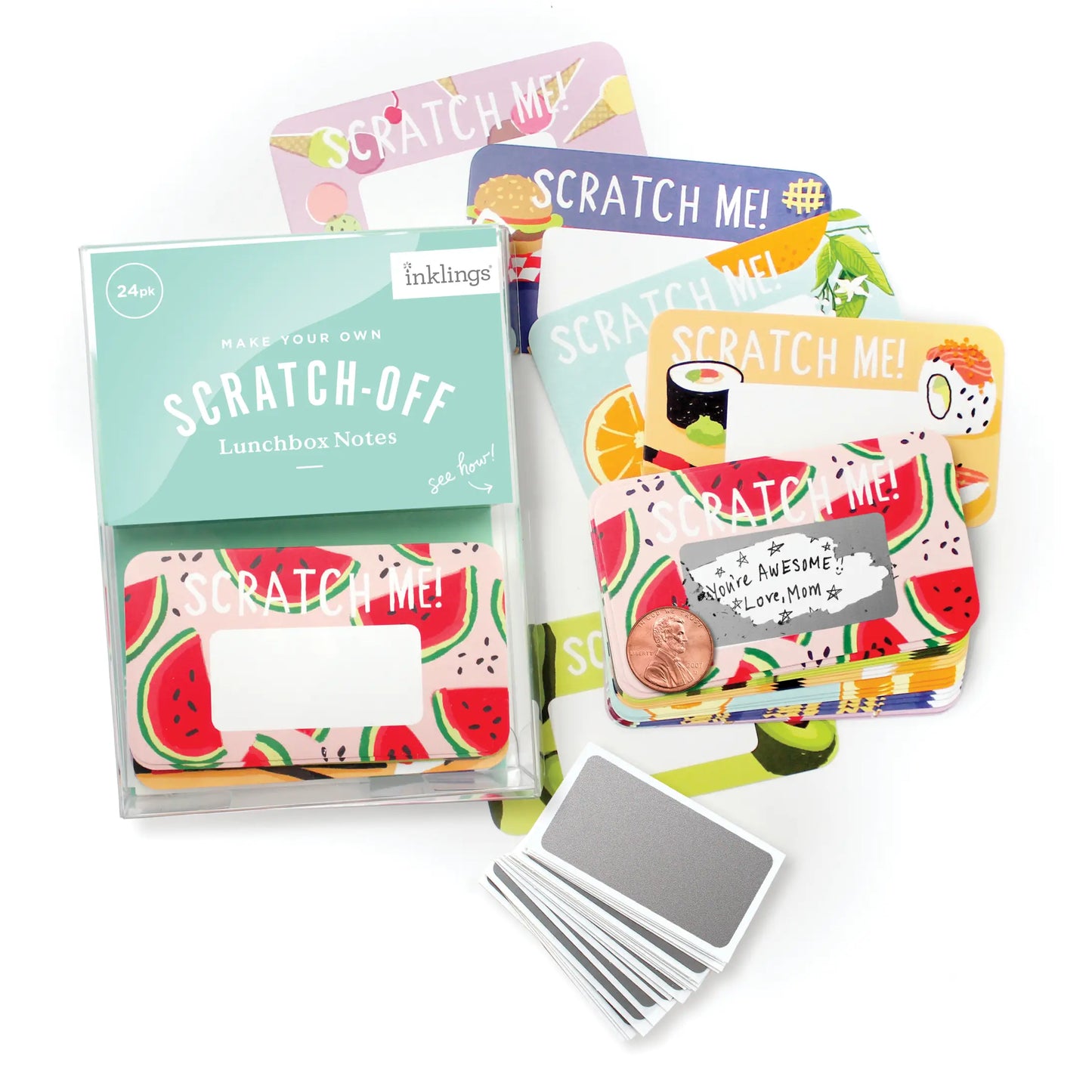 Scratch-off Lunchbox Notes