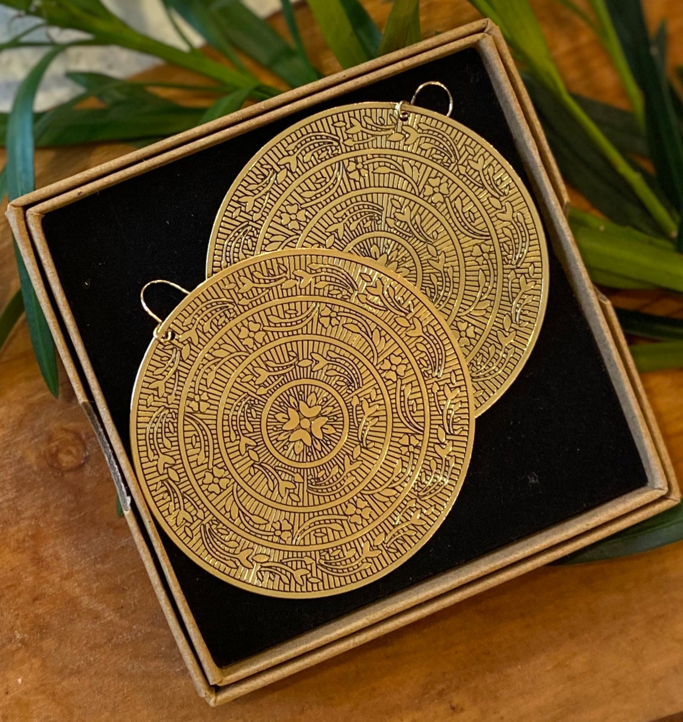 Glam-Mama Earrings - Bronze