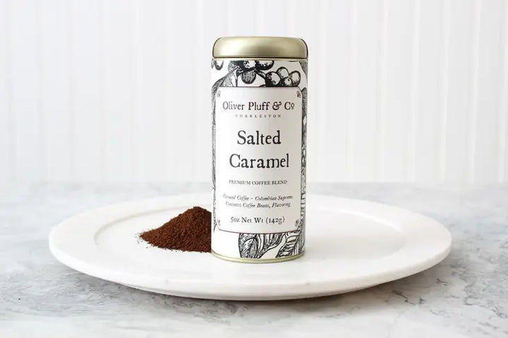 Salted Caramel Ground Coffee - Signature Coffee Tin